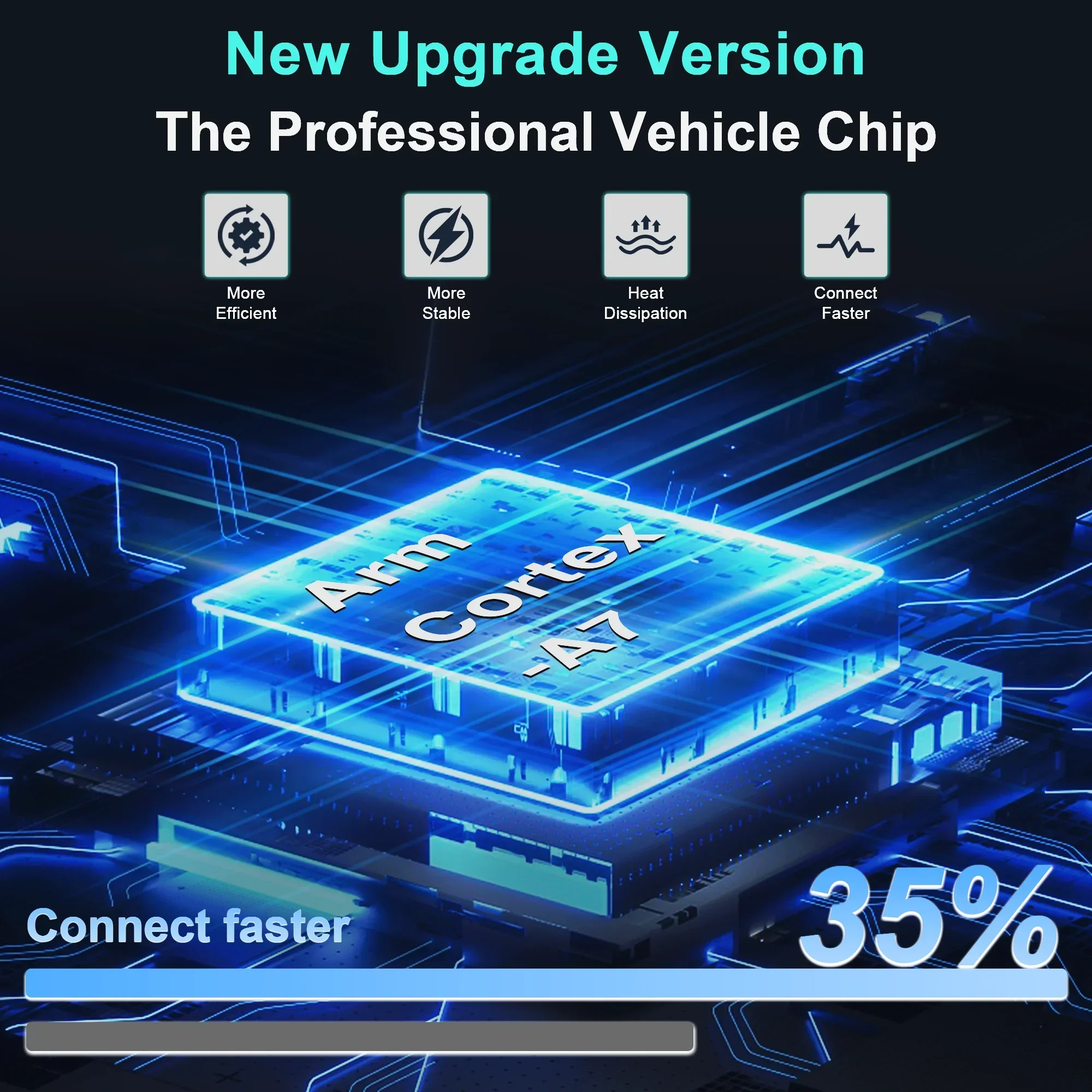 Carplay Car Play Android Auto Wireless Adapter Smart AI Box Car OEM Wired Android Auto To Wireless USB Dongle for Toyota Volvo - Image 2
