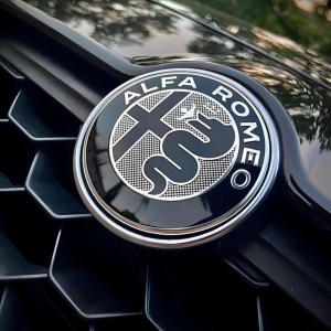 2pcs 74mm 7color For Alfa Romeo Giulietta GT Car Front Grill Emblem Covers/Center Console Knob Interior Sticker Auto Accessories