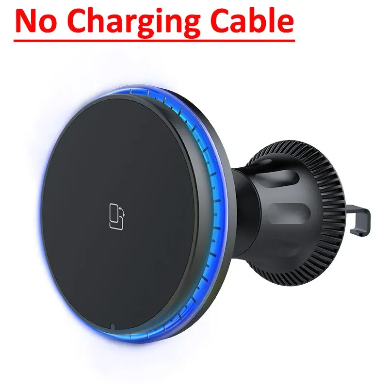 30W Magnetic Car Wireless Charger RGB For iPhone 12 13 14 15 Pro Max Macsafe Car Phone Holder Stand Mount Fast Charging Station - Image 13