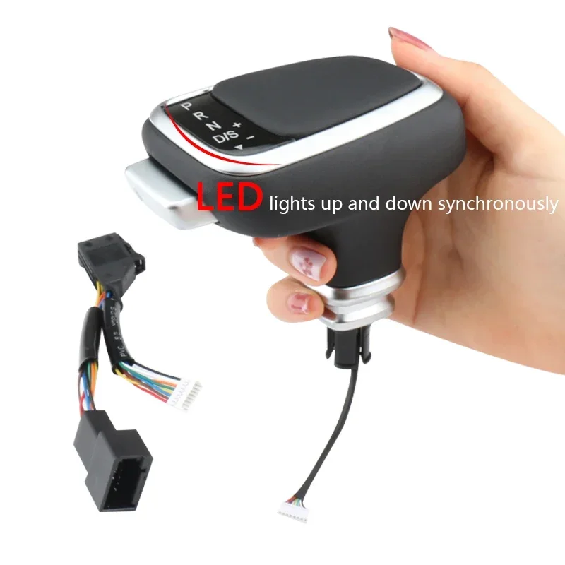 LED Gear Shift Knob For Audi A6 C6 C7 A4 B8 S6 A7 A5 8t Q5 8r Q7 4L A3 8P S5 S7 gear Stick Lever Head Gearbox handle accessories - Image 8