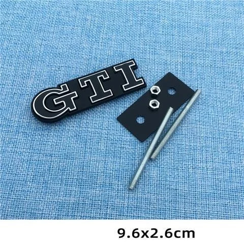 3D Metal Car Grille Sticker GTI Emblem For Volkswagen Golf 5 Polo Golf 7 5 6 Mk6 7 R 7 Gtd Mk7 Mk4 Mk5 GTI Car Stickers - Image 17