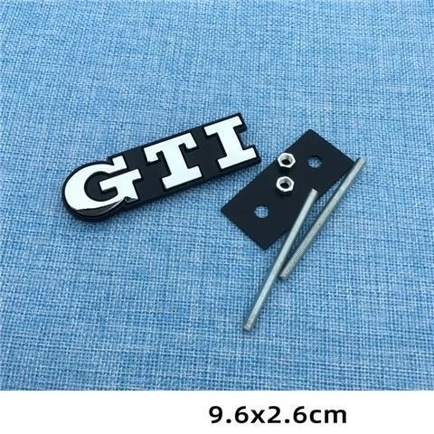 3D Metal Car Grille Sticker GTI Emblem For Volkswagen Golf 5 Polo Golf 7 5 6 Mk6 7 R 7 Gtd Mk7 Mk4 Mk5 GTI Car Stickers - Image 19