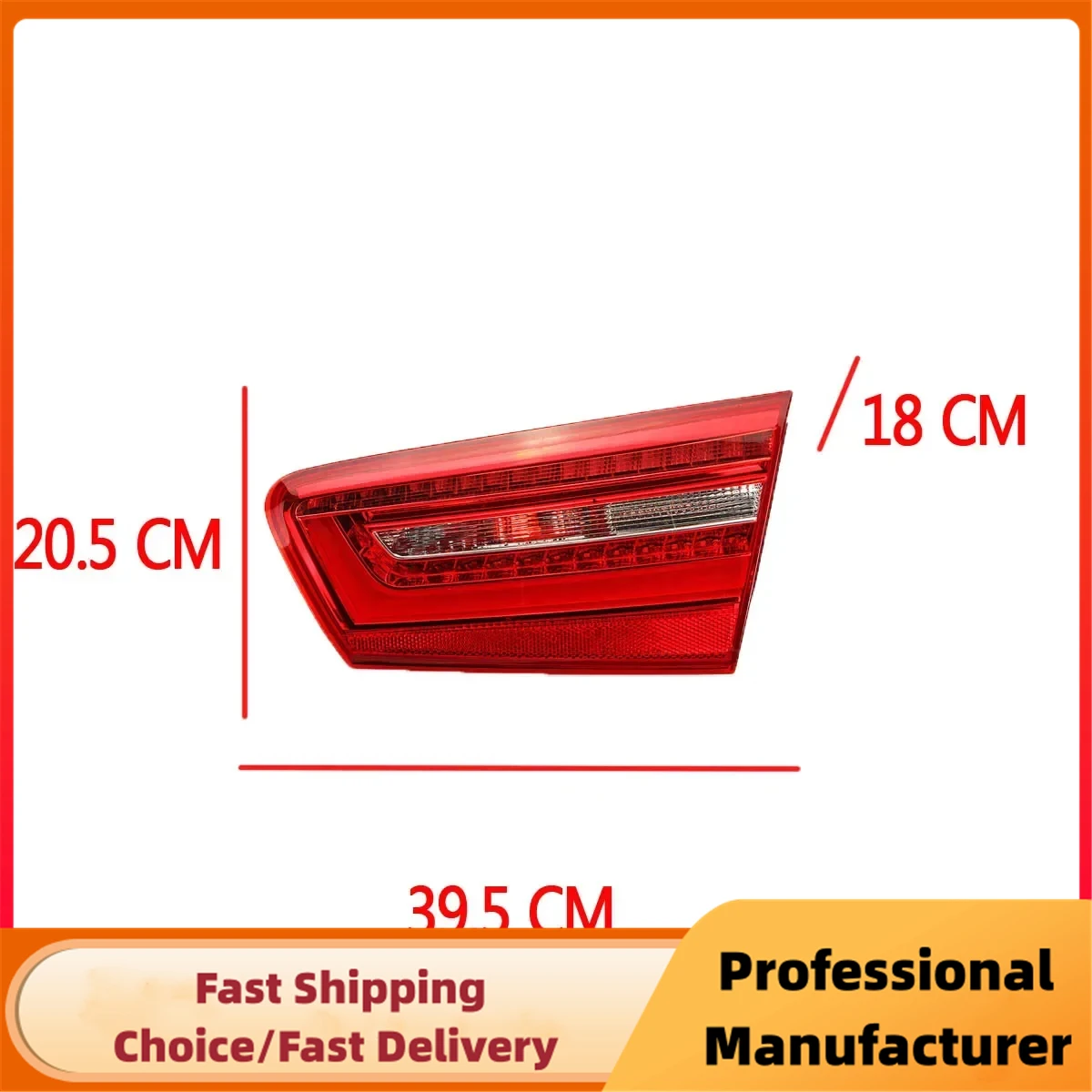 LED Car Rear Tail Light Brake Lamp For Audi A6 C7 2010-2016 4GD945093 4GD945094 Reverse Bumper Light Warning Signal Light - Image 4