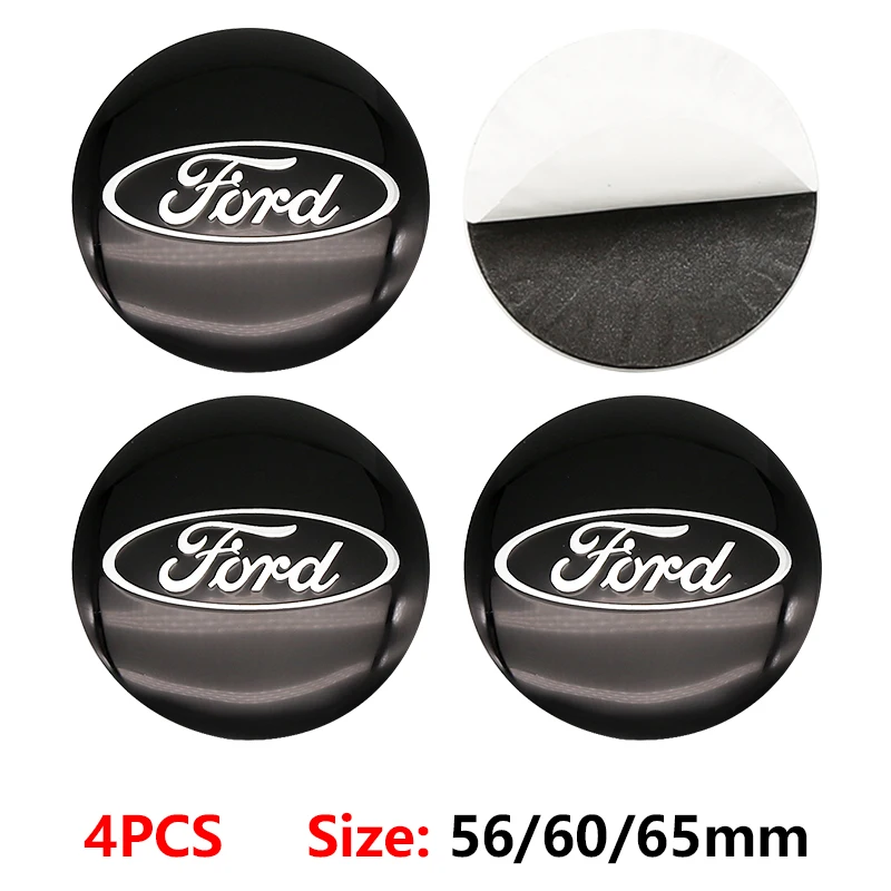 Ford 56mm 60mm 65mm Aluminum Auto Wheel Center Hub Cap Sticker For Ford Fiesta Mondeo Fusion Explorer Escape Shelby Edge Styling - Image 7