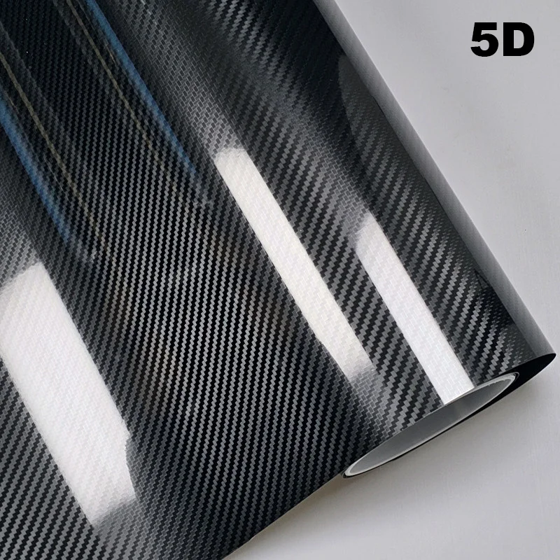 Carbon Fiber Car Body Vinyl Wrap Matte Accessories Glossy Black Sticker 3D 4D 5D 6D Auto Foil Cover Motorcycle Decoration Film - Image 12