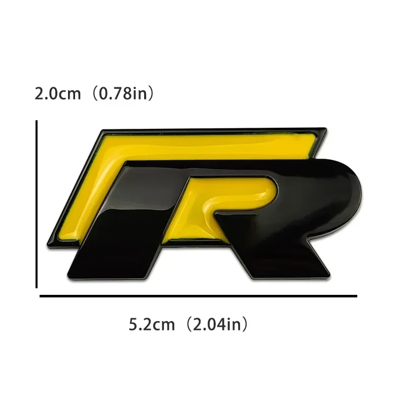 Metal Car Front Grille Emblem for Volkswagen Polo Golf Jetta Beetle Tiguan Touran Passat Trunk Fender Badge Stickers Accessories - Image 4