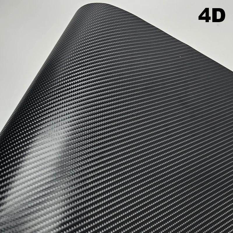 Carbon Fiber Car Body Vinyl Wrap Matte Accessories Glossy Black Sticker 3D 4D 5D 6D Auto Foil Cover Motorcycle Decoration Film - Image 7