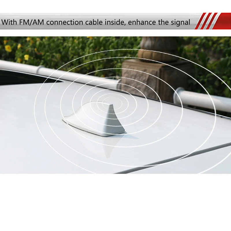Shark fin antenna antena for Volkswagen Polo Golf 4 5 6 Tiguan Magotan Sagitar CC Passat b5 b6 AUDI A3 A4 A6 Q5 A1 A3 A5 A8 - Image 3