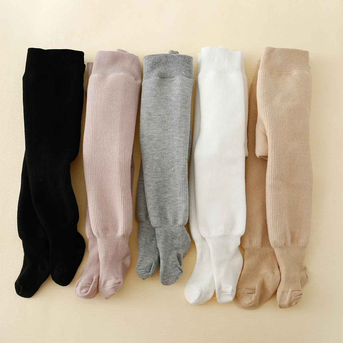 winter Infant baby girls Polar Fleece Lining stripes leggings plus thick warmth cotton Tights toddler kids Keep warm pantyhose - Image 6