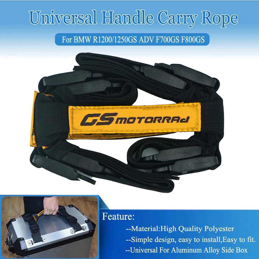 For Benelli Trk 502 trk502 For BMW R1200GS Adv R1250GS F750GS For HONDA Motorcycle Handle Rope Panniers Side Box Top Case Strap - Image 3