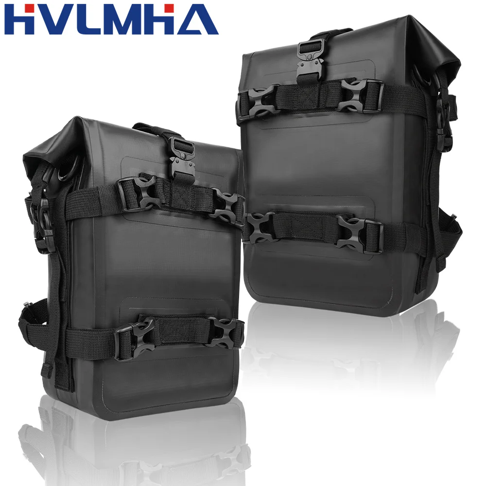 For BMW R1200GS R1250GS ADV For HONDA NC750X CB500X Motorcycle Frame Crash Bars Waterproof Bag Bumper Repair Tool Placement Bag - Image 11