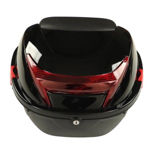 High Strength Motorcycle Rear Top Box Motorbike Tail Trunk Storage Case Waterproof Lockable Electric Bike Motor Tail Box