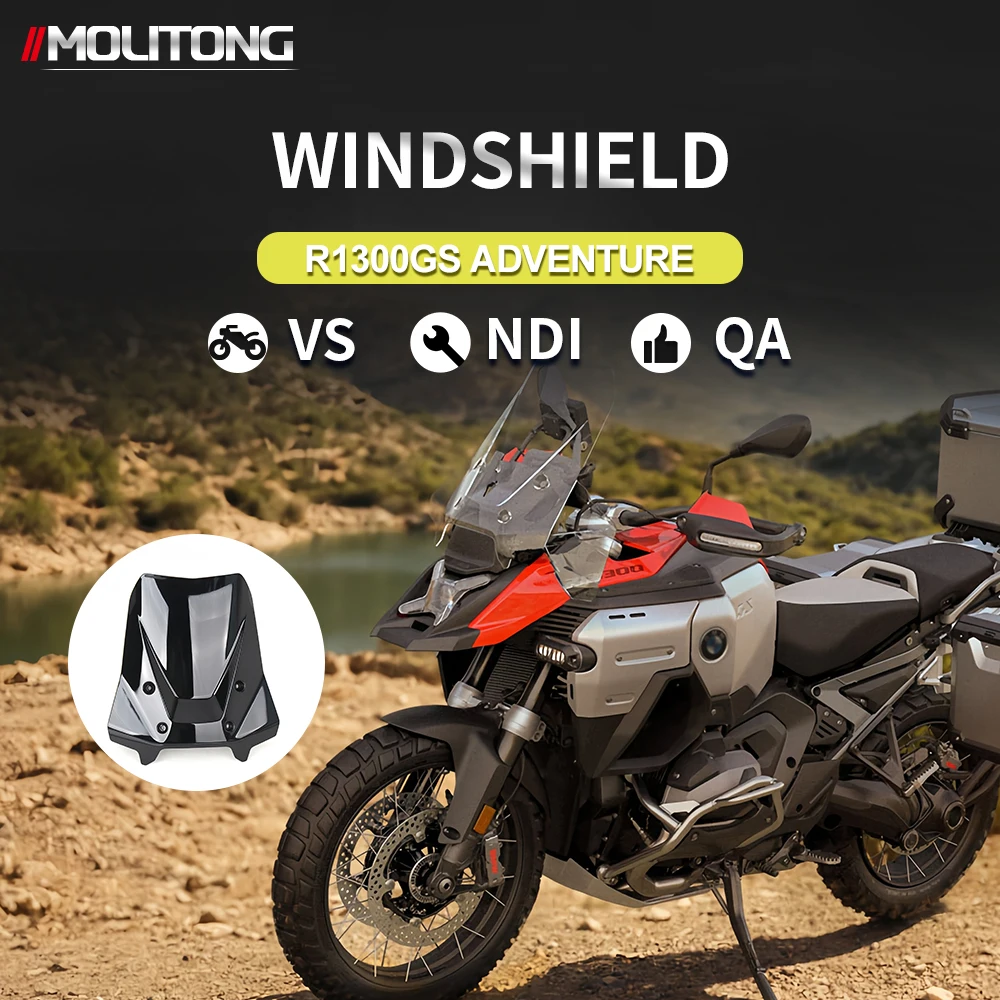 Motorcycle Accessories Wind Deflector Screen Fairing Expanded Windscreen Windshield For BMW R1300GS GS 1300 R1300 GS Adventure - Image 3