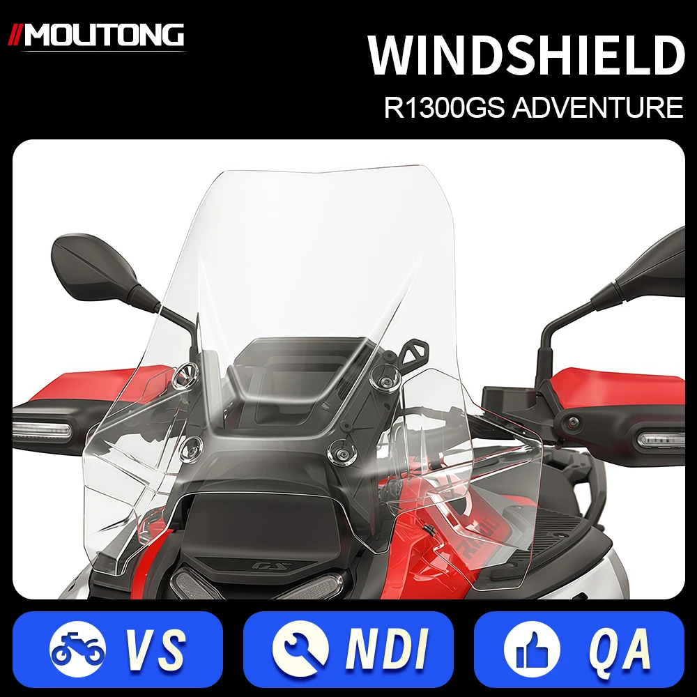 Motorcycle Accessories Wind Deflector Screen Fairing Expanded Windscreen Windshield For BMW R1300GS GS 1300 R1300 GS Adventure - Image 6