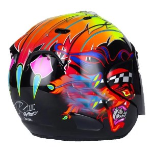 Open Face Racing Motorcycle Helmet Women and Men Summer Season Safety Helmet Casque Casco ECE Approved Ram3 Russell Half Helmet