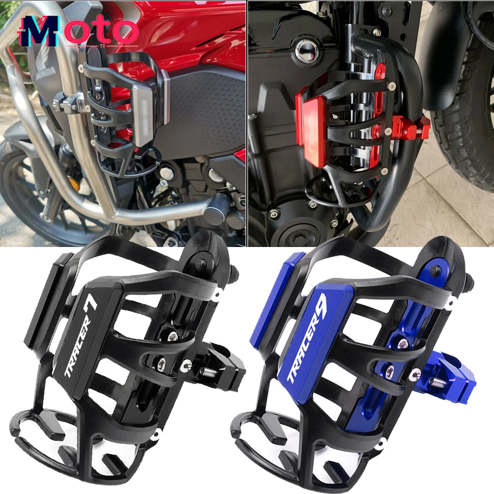 For Yamaha Tracer 700 900 700Gt 900Gt 7GT 9GT 7 9 GT Tracer9 Tracer7 Motorcycle CNC Beverage Water Bottle Drink Cup Holder Mount