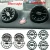 4pcs Dashboard Vent Replacement Air Outlet Wind Direction Regulation Vortex For Mercedes Smart 453 Fortwo Forfour Car Parts