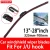 J U Hook Double Rubber Wiper Blades For Car Windshield Wipers 13 “14” 16 “18” 19 “20” 21 “22” 24 “26” 28 “Waterproof Wipers